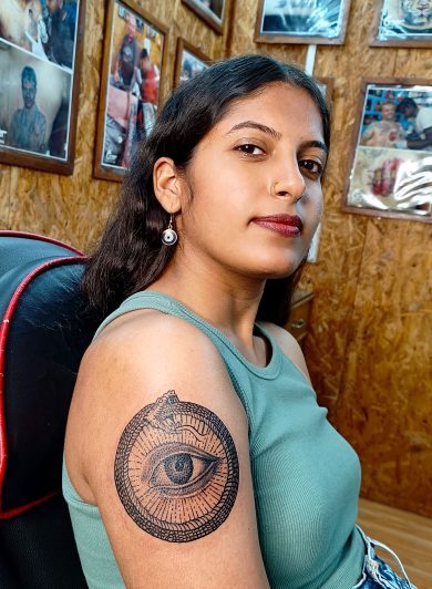 The Enigmatic Charm of Eye Tattoos at Gupta Tattoo Studio Goa